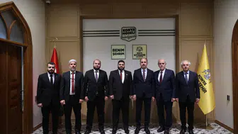 Başkan Altay Suriye Şam Kırsalı Valisini ağırladı