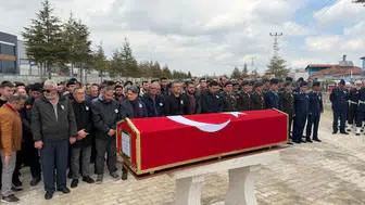 Konya şehit memleketinde dualarla uğurlandı