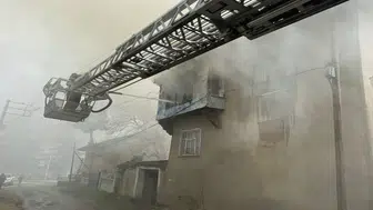 Konya’da soba yangına yol açtı