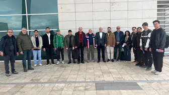 Konya spor basını Maksut Müdür’le bir arada