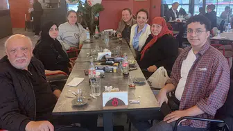 FİKRET KORKMAZ AİLE FERTLERİ İLE YEMEKTE
