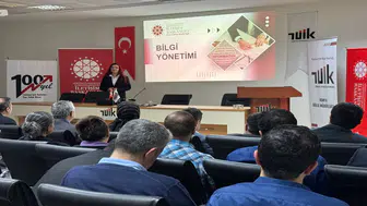 TÜİK personeline seminer verildi