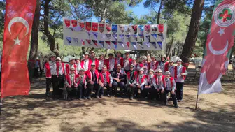 Meramlı izciler 111 yıl sonra aynı ruhla ecdadının izinde