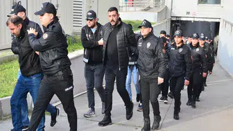 8 ilde 'Bayğaralar suç örgütüne operasyonda 287 şüpheli adliyede