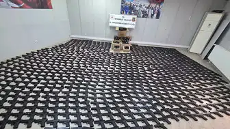 Kamyonette 1021 tabanca ele geçirildi