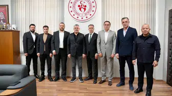 Konyaspor'dan Gençlik ve Spor İl Müdürü'ne ziyaret! İşbirliği güçlendirilecek