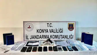 Konya tefecilik operasyonu: 12 şüpheli yakalandı, milyonluk senet ele geçirildi