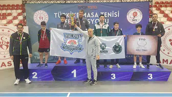 Karatay’da çifte gurur! Masa tenisi ve halterde Türkiye dereceleri geldi