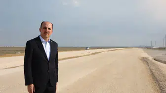 Başkan Altay, iki yeni caddede incelemelerde bulundu