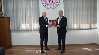 Emniyet Müdürü Yüksek’ten Muzaffer Çintimar’a ziyaret