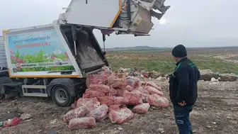 1,6 ton sakatat imha edildi