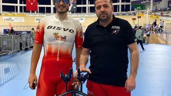 Milli sporcu Ege Erülkü, Belçika’da madalya için pedal çevirecek