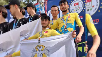 Selçuk Üniversitesi dağ bisikletinde bende varım dedi