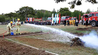 Ormancılar Konya’da yarıştı