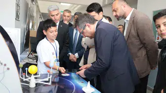 Konya ilçesinde bilim rüzgârı: BİLSEM fuarı yoğun ilgi gördü