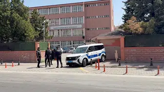 Konya’da okul önlerinde sıkı güvenlik önlemi