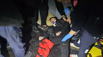 Asansör boşluğuna düşen genç, ağır yaralandı