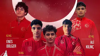 Konyalı güreşçiler milli takımda