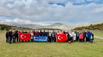 TES Konya doğaya çıktı: Nefes kesen etkinlik!