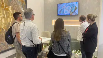 Konya'nın doğal taşları dünya sahnesinde görücüye çıktı!