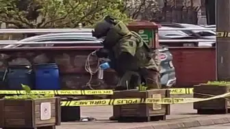 'Elimde bomba var' diye bağırdı, gözaltına alındı