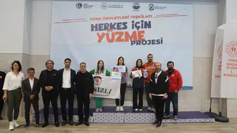 Konya’da yüzme şöleni başladı: 124 sporcu kulaç atıyor