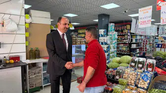 Konya protokolü esnafın nabzını tuttu!