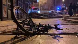 Bisikletli çocuğa otomobil çarptı, kalbi hastanede yeniden çalıştırıldı