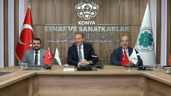 Emlakçılar odasından Karabacak'a ziyaret