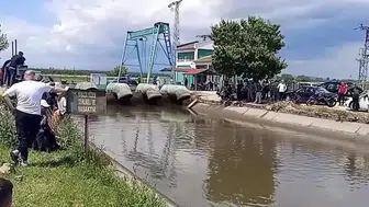 Sulama kanalına düşüp, yaşamını yitirdi