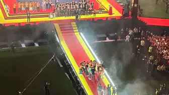 Şampiyon Galatasaray kupasına kavuştu
