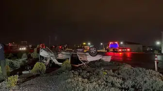 İki otomobil çarpıştı; 4 yaralı