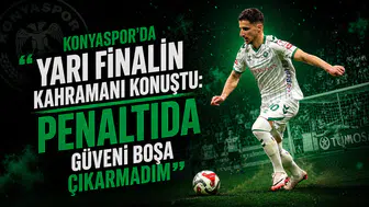 Konyaspor’da yarı finalin kahramanı konuştu: 'Penaltıda güveni boşa çıkarmadım'