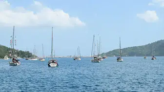 Küresel Sumud Filosu, Rodos Adası'nın doğusunda ilerliyor