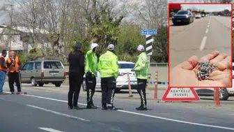 Kamyonetten dökülen vidalar araçların lastiklerini patladı