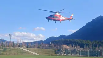 Konya'da hava ambulansı böbrek hastası için havalandı