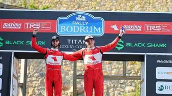 Bodrum Rallisi'nde kazanan Kerem Kazaz oldu