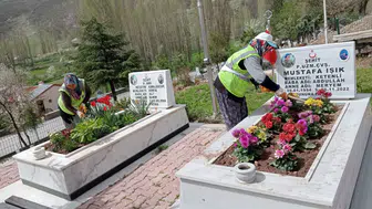 Belediyeden şehitlere vefa