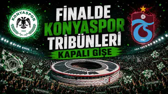 Finalde Konyaspor tribünleri kapalı gişe: Biletler dakikalar içinde bitti!