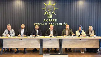 AK Parti Konya teşkilatında kritik toplantı! Gündem masaya yatırıldı!