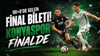 90+8’de gelen final bileti! Konyaspor finalde