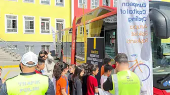 Konya’da örnek proje: Nezaket otobüsü okullarda