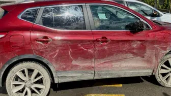 Cip, üst geçit inşaatında çalışan işçilere çarptı: 2 yaralı
