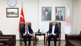 TCMB Başkanı Karahan, Konya Valisi Akın’ı ziyaret etti