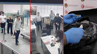 İki İngiliz yolcu 19 kilo uyuşturucuyla yakalandı