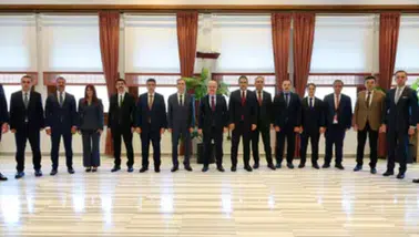 Konya Valisi Akın, yerleri değişen isimlerle veda programında buluştu