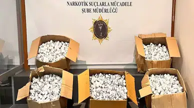 153 bin 615 sentetik hap ele geçirildi