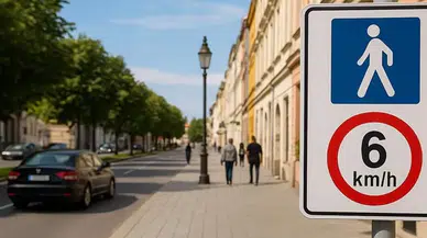 Slovakya'da yayalara hız sınırı