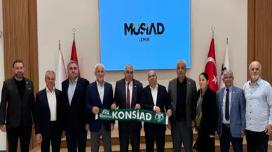 Konsiad, İzmir Müsiad’ı ziyaret etti