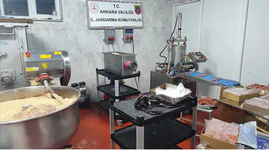 17 ton bozuk et ele geçirildi